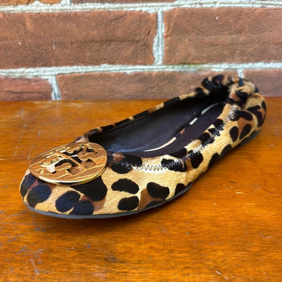 Tory Burch Shoes - Tory Burch Leopard Print Reva Ballet Flats